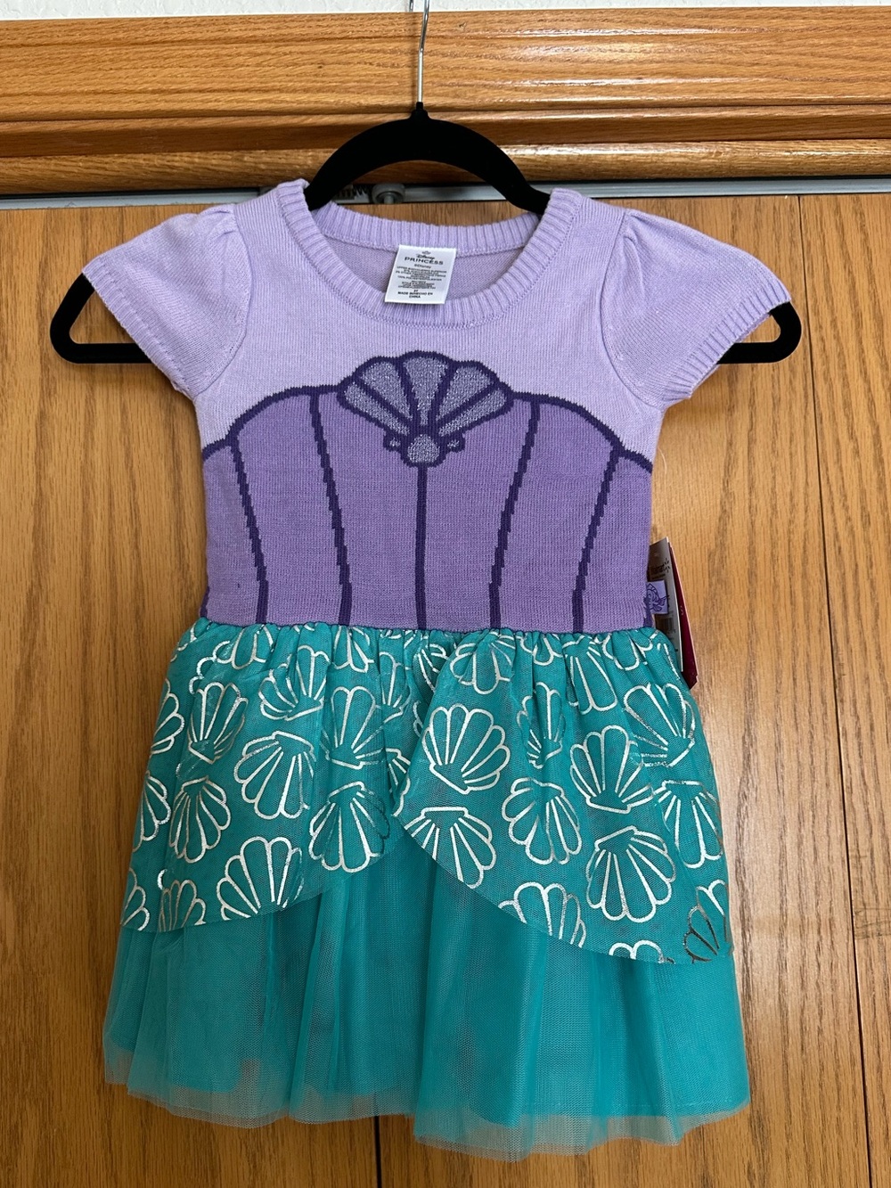 Disney Princess Toddler Ariel 3T Mermaid Dress NWT